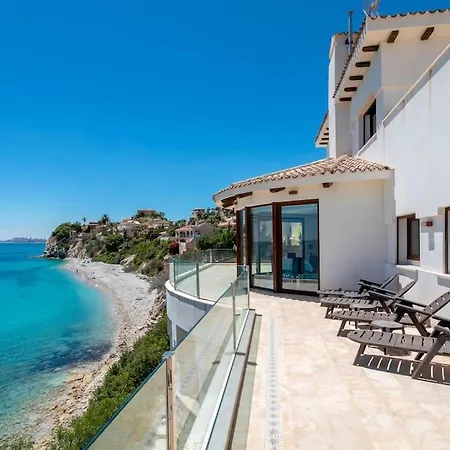 Irene: Beachfront Luxury With Sea Views And Private Pool Alicante
